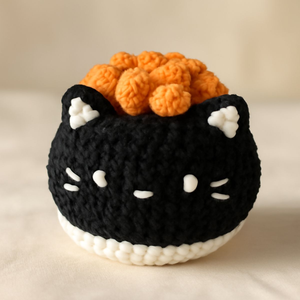 Chubby Sushi Cats: Adorable Amigurumi for Yarn Lovers