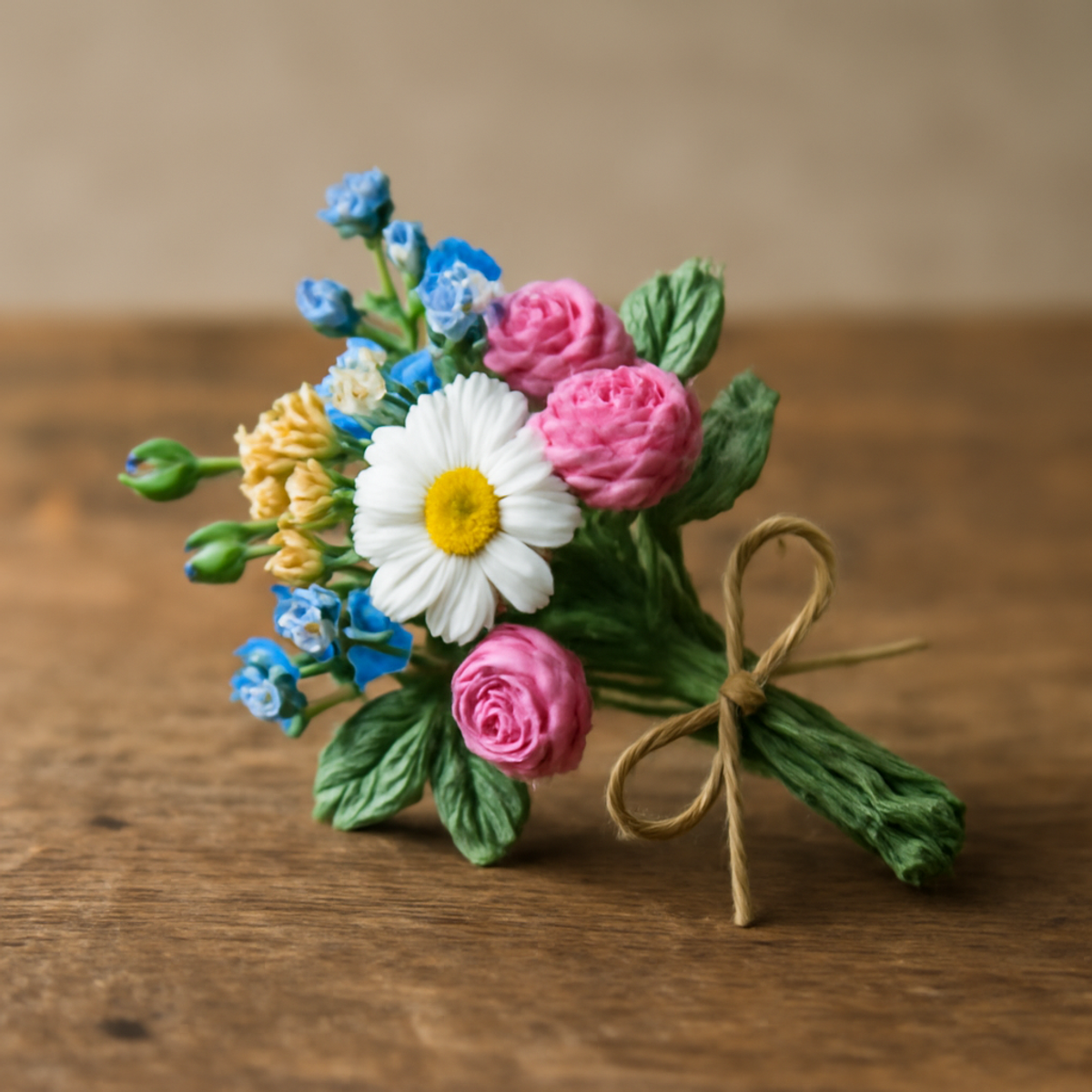 Whimsical Crochet Flower Bouquet for Timeless Decor