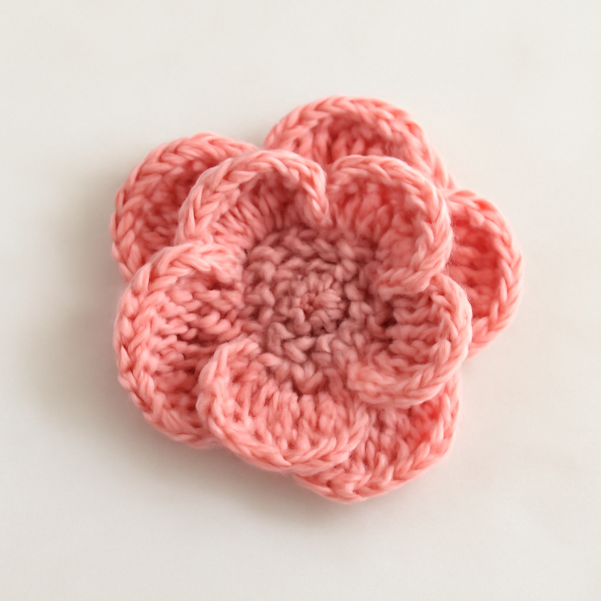 Whimsical Crochet Flowers Pattern: Layered Petal Delight