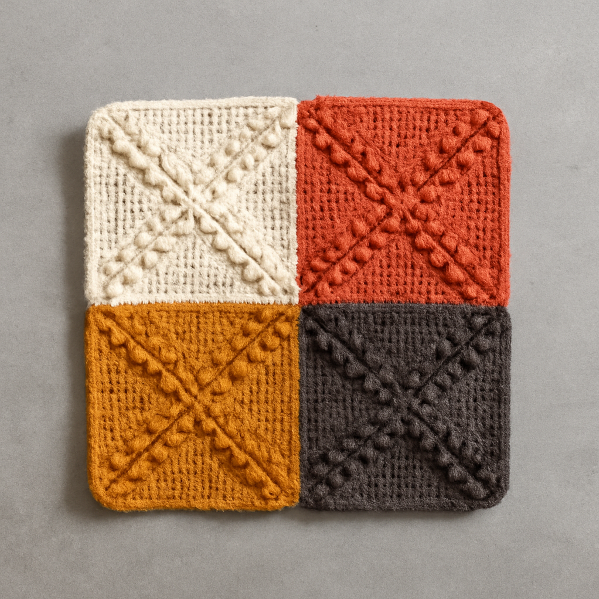 Cozy Crochet Granny Square: Charming Farmhouse Style