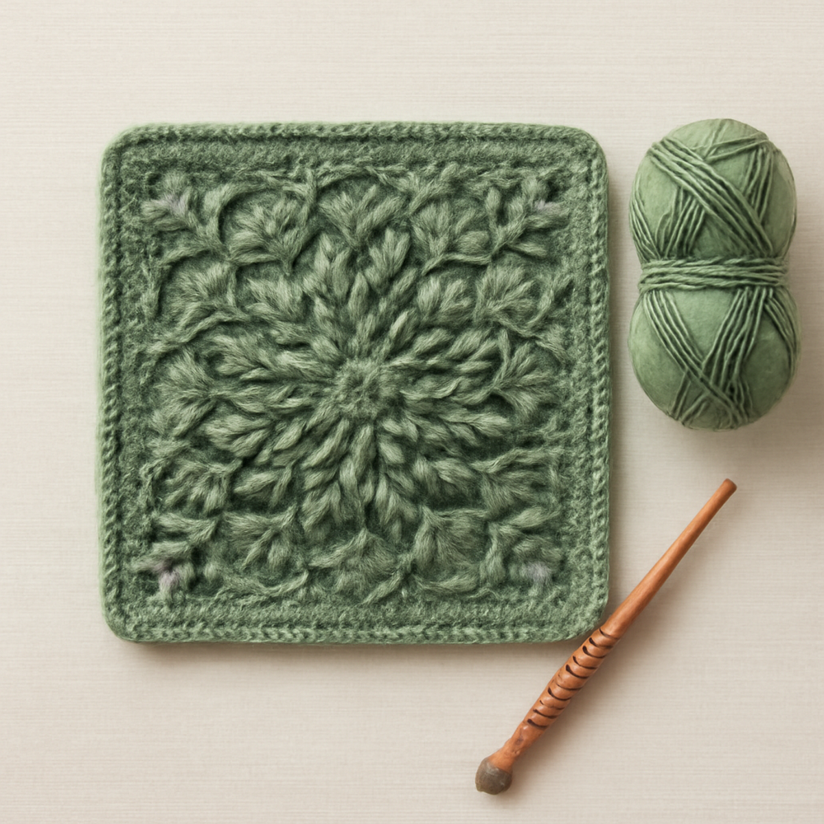 Cozy Wheat Stitch Granny Square: Elevate Your Crochet Skills