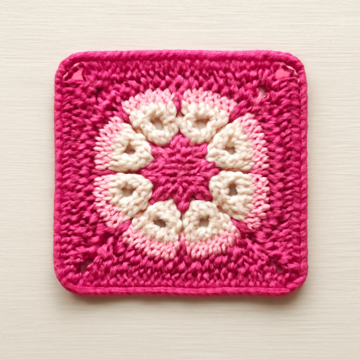 Vibrant Crochet Granny Square: A Cozy Creative Delight